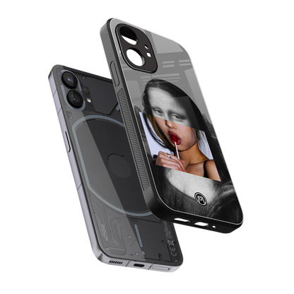 la mona lisa back phone cover | glass case for nothing phone 1