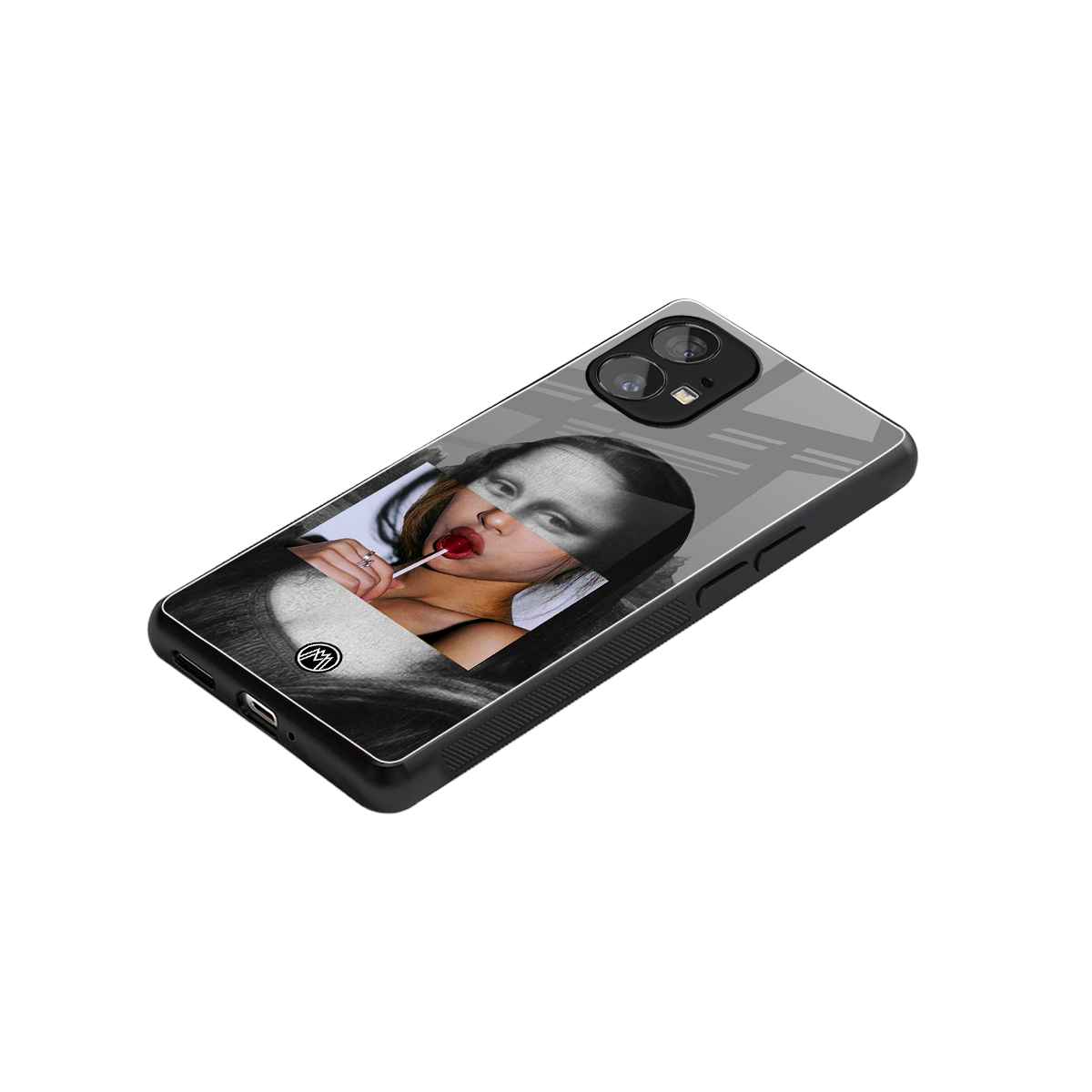 la mona lisa back phone cover | glass case for nothing phone 1