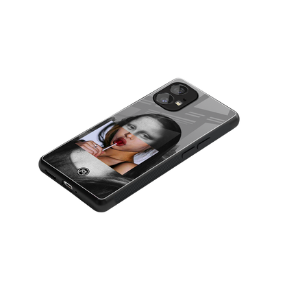 la mona lisa back phone cover | glass case for nothing phone 1