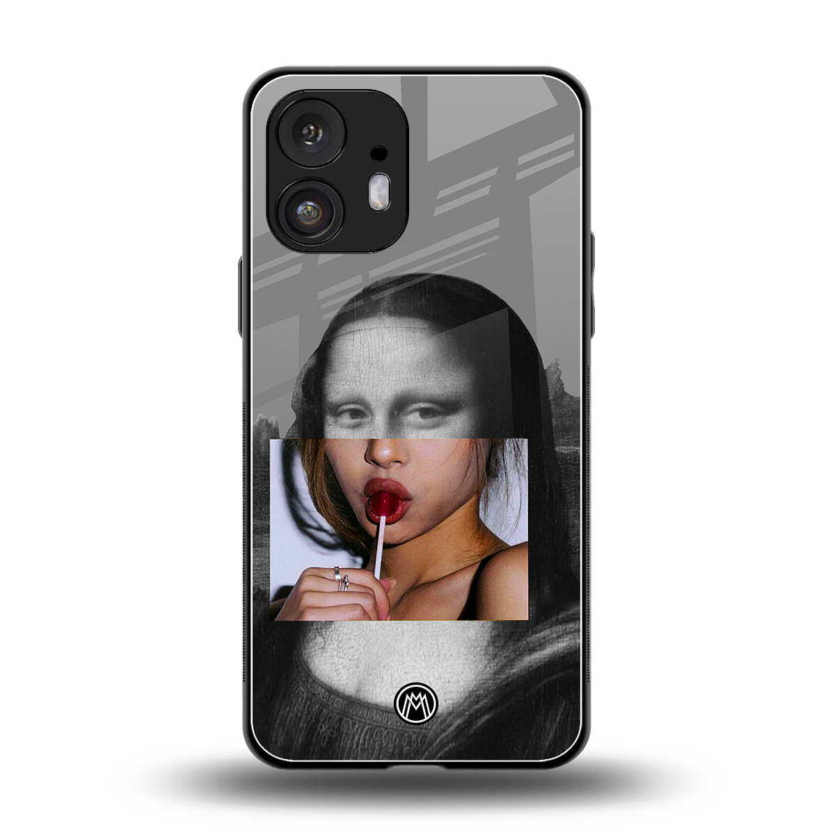 la mona lisa back phone cover | glass case for nothing phone 2