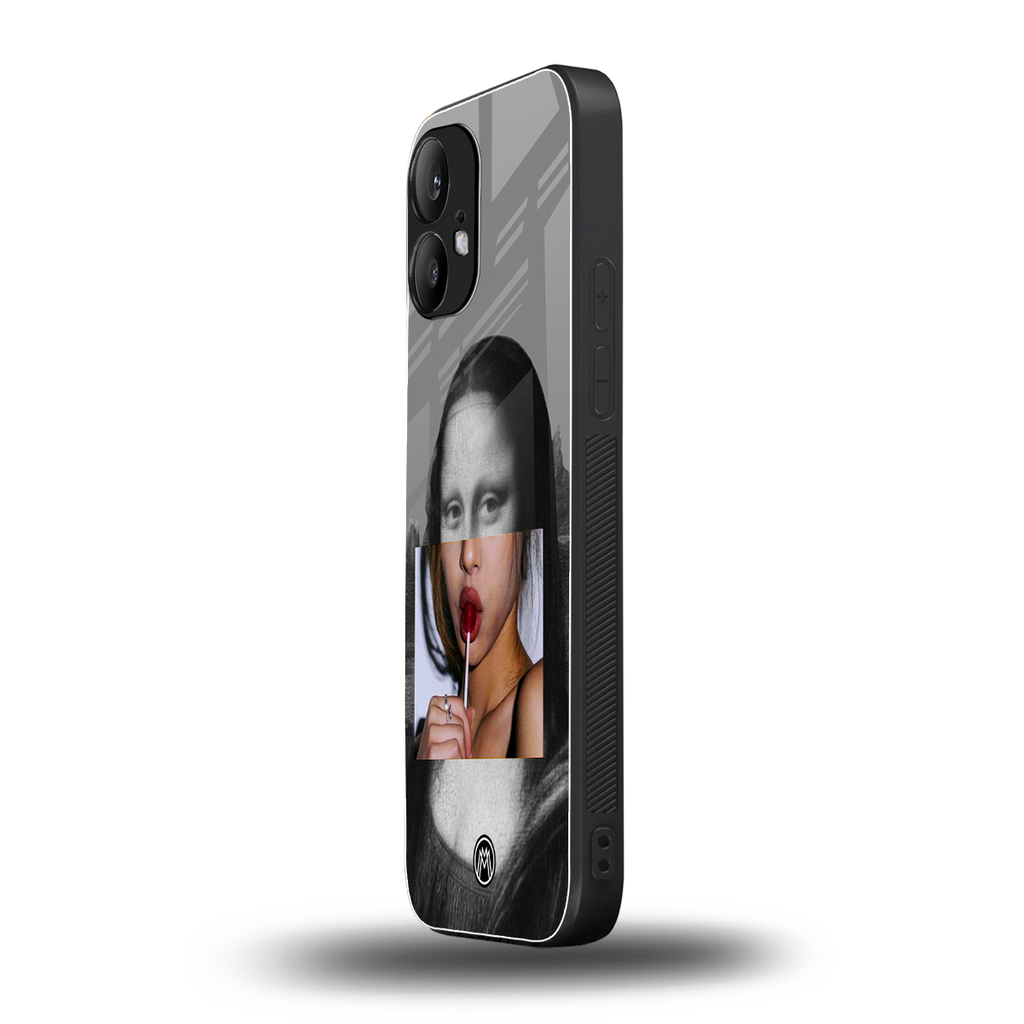 la mona lisa back phone cover | glass case for nothing phone 2