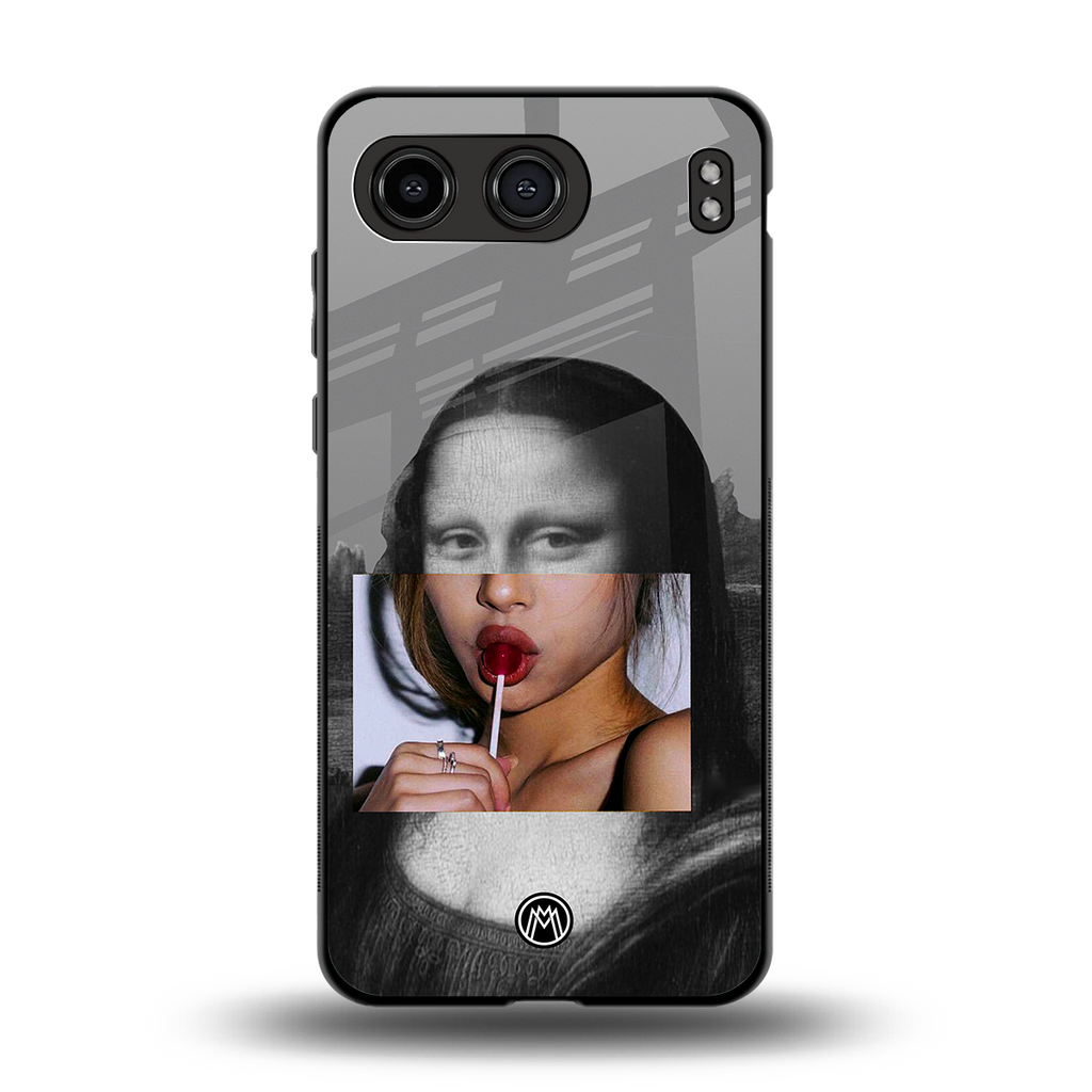 la mona lisa back phone cover | glass case for oneplus nord 4