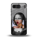 la mona lisa back phone cover | glass case for oneplus nord 4
