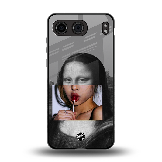 la mona lisa back phone cover | glass case for oneplus nord 4