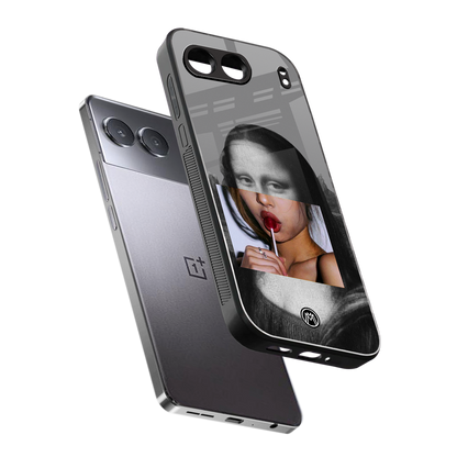 la mona lisa back phone cover | glass case for oneplus nord 4