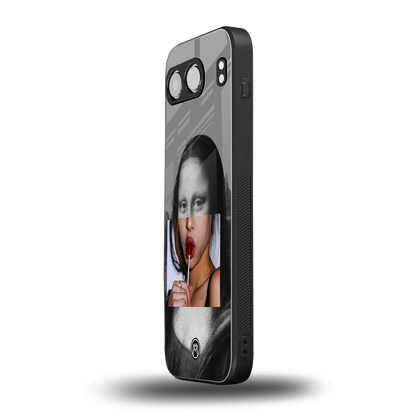 la mona lisa back phone cover | glass case for oneplus nord 4