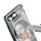 la mona lisa back phone cover | glass case for oneplus nord 4