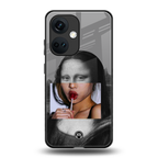 la mona lisa back phone cover | glass case for oneplus nord ce 3