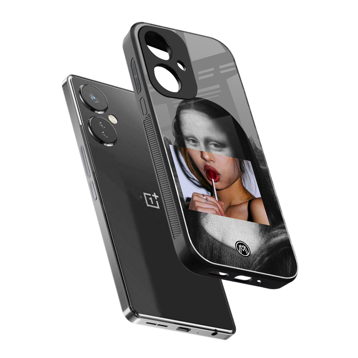 la mona lisa back phone cover | glass case for oneplus nord ce 3
