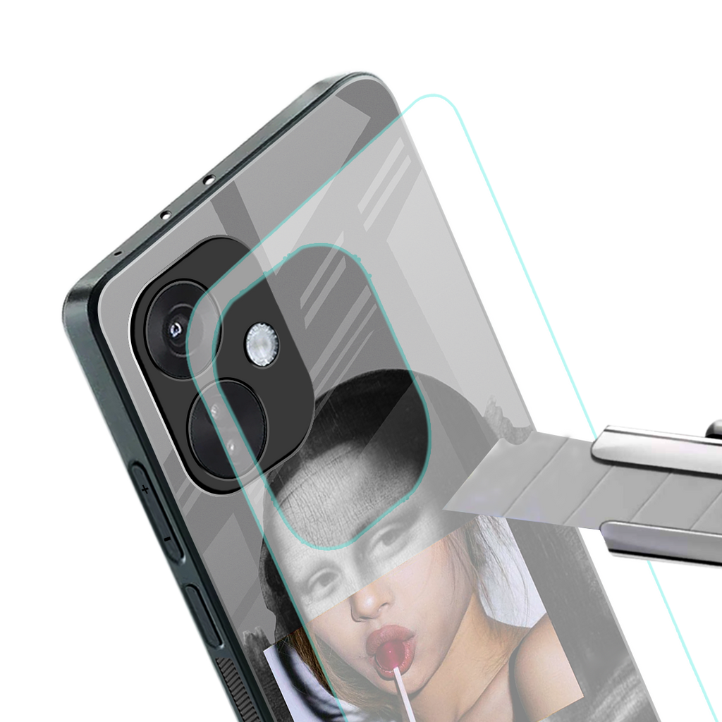 la mona lisa back phone cover | glass case for oneplus nord ce 3