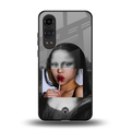 la mona lisa back phone cover | glass case for oneplus nord ce 4 lite