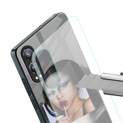 la mona lisa back phone cover | glass case for oneplus nord ce 4 lite