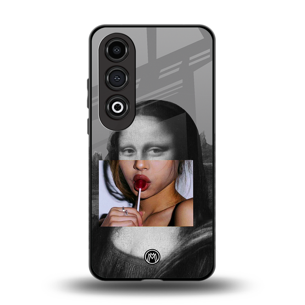 la mona lisa back phone cover | glass case for oneplus nord ce 4