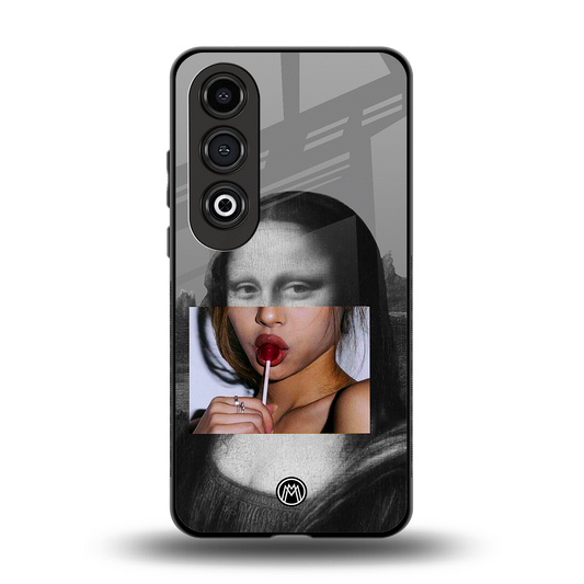 la mona lisa back phone cover | glass case for oneplus nord ce 4