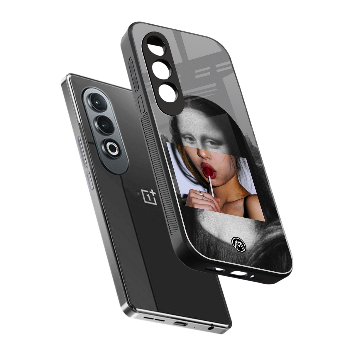 la mona lisa back phone cover | glass case for oneplus nord ce 4