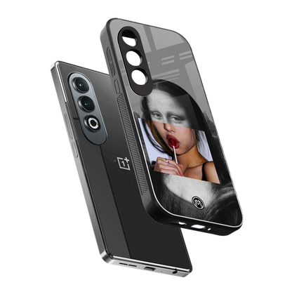 la mona lisa back phone cover | glass case for oneplus nord ce 4