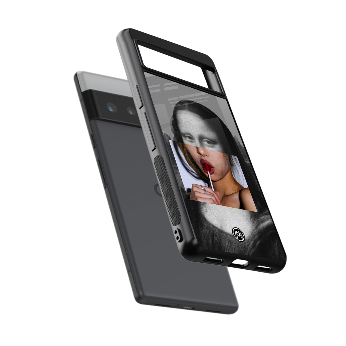 la mona lisa back phone cover | glass case for google pixel 6 pro