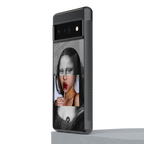 la mona lisa back phone cover | glass case for google pixel 6 pro