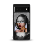 la mona lisa back phone cover | glass case for Google Pixel 6A