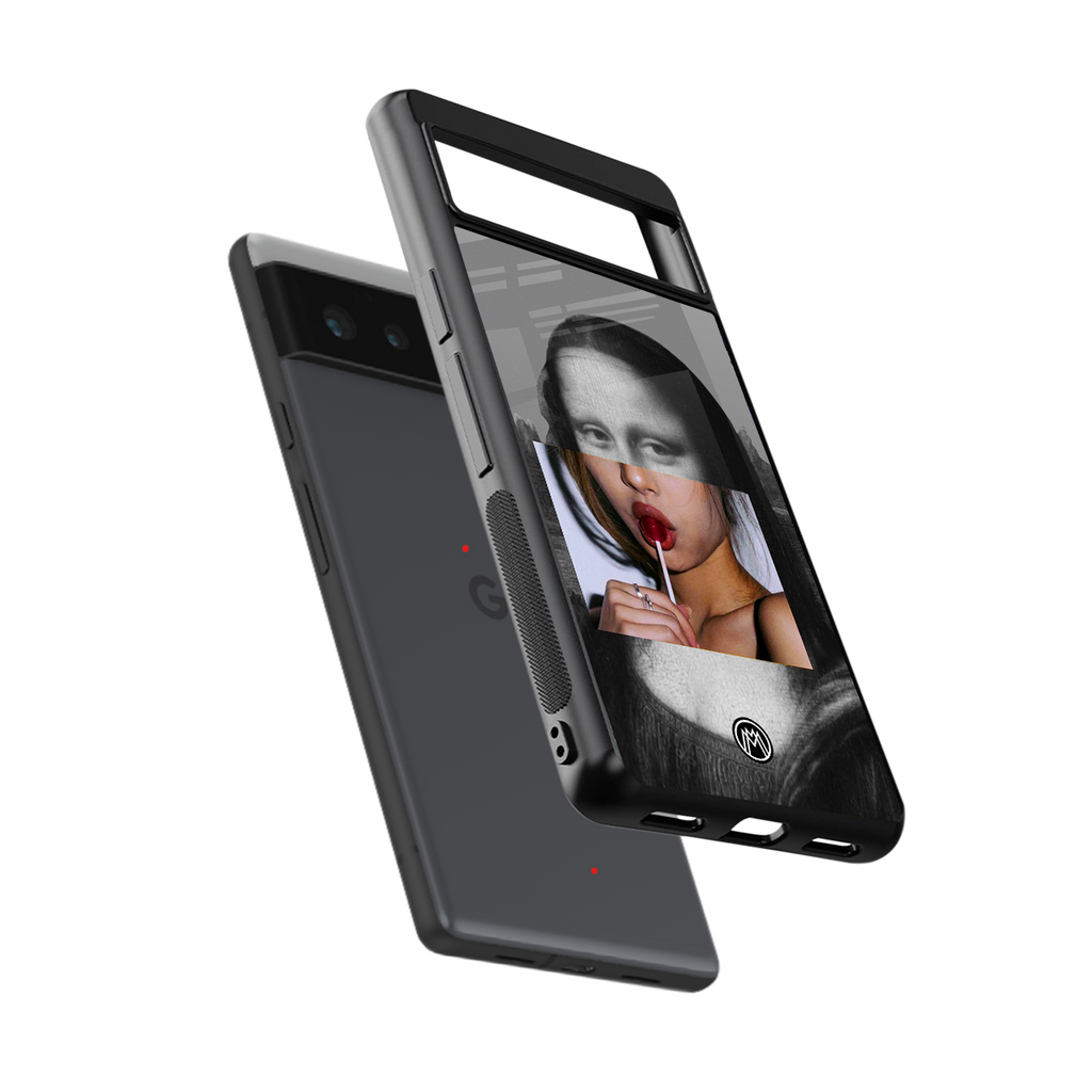 la mona lisa back phone cover | glass case for Google Pixel 6A