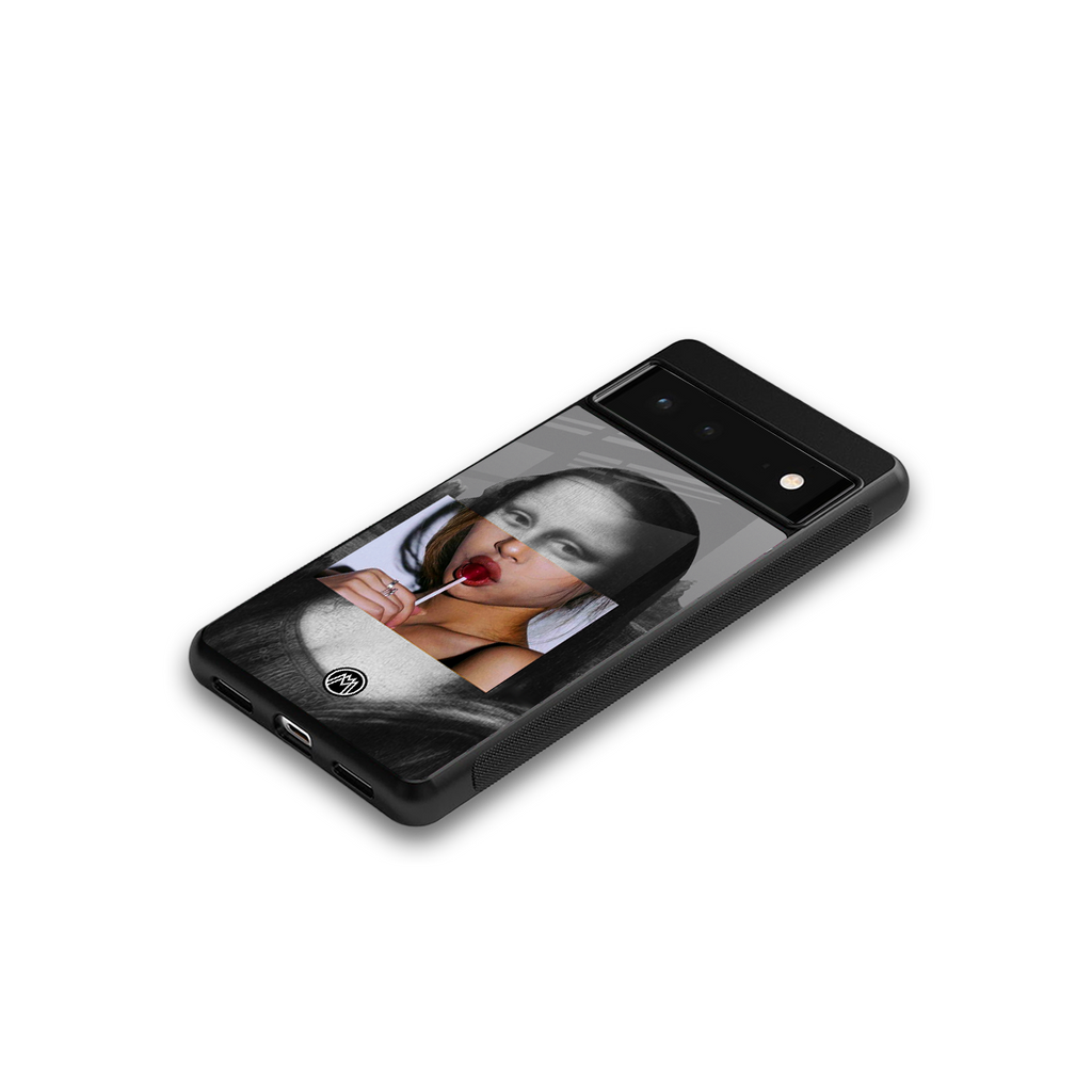la mona lisa back phone cover | glass case for Google Pixel 6A