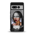 la mona lisa back phone cover | glass case for google pixel 7 pro