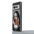 la mona lisa back phone cover | glass case for google pixel 7 pro