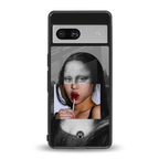 la mona lisa back phone cover | glass case for Google Pixel 7