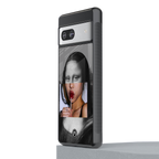 la mona lisa back phone cover | glass case for Google Pixel 7