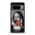 la mona lisa back phone cover | glass case for google pixel 8 pro
