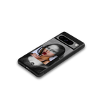 la mona lisa back phone cover | glass case for google pixel 8 pro