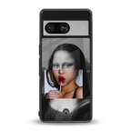 la mona lisa back phone cover | glass case for Google Pixel 8