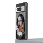 la mona lisa back phone cover | glass case for Google Pixel 8