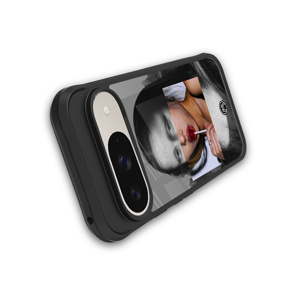 la mona lisa back phone cover | glass case for google pixel 9