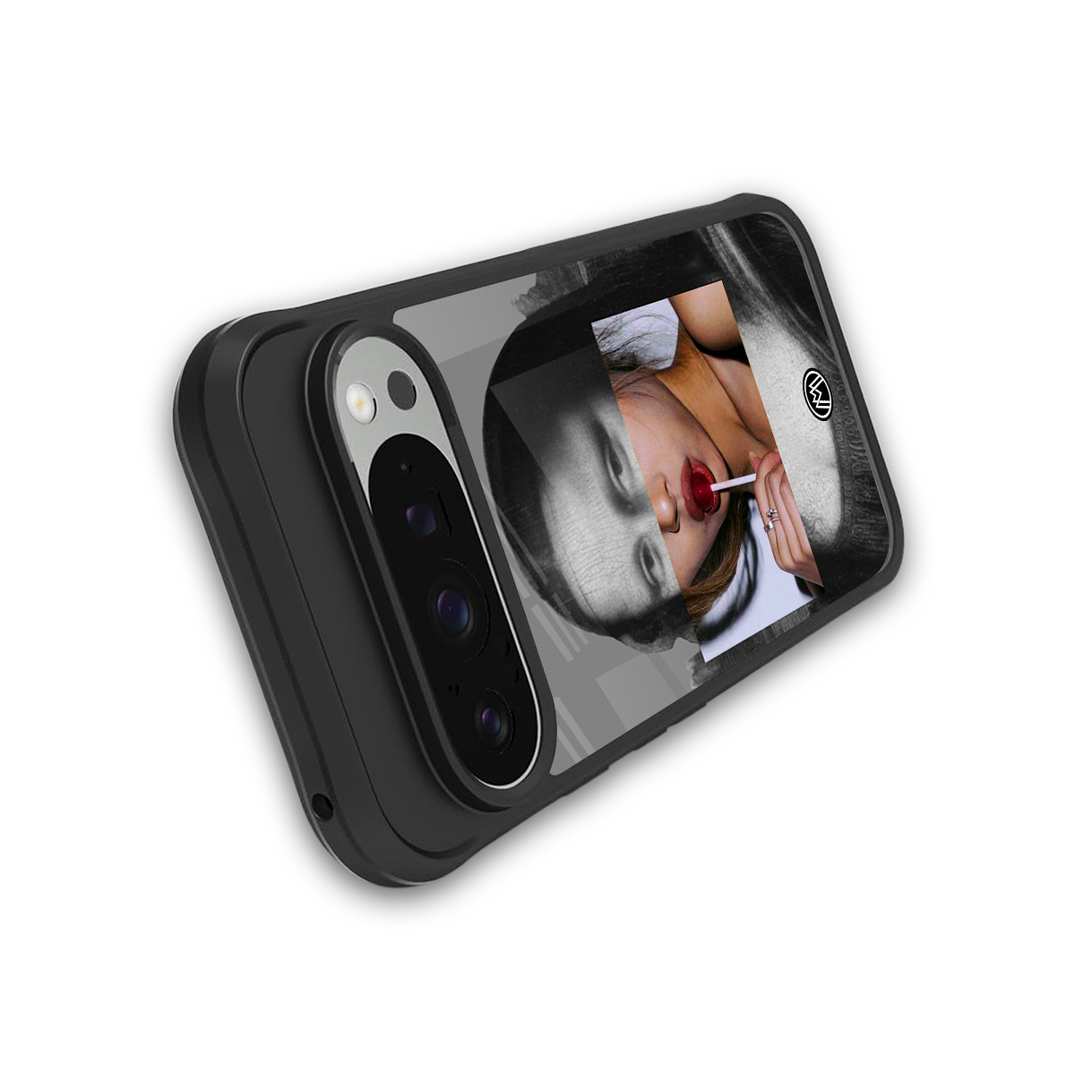 la mona lisa back phone cover | glass case for google pixel 9 pro