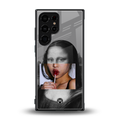 la mona lisa back phone cover | glass case for samsung galaxy s23 ultra