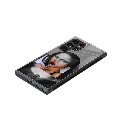 la mona lisa back phone cover | glass case for samsung galaxy s24 ultra