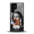 la mona lisa back phone cover | glass case for samsung galaxy s25 ultra