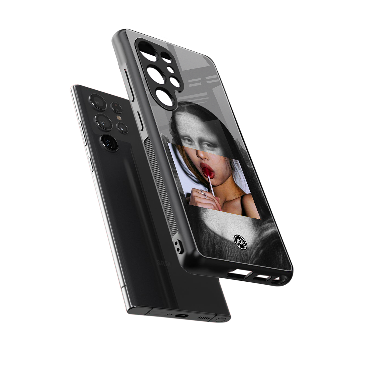la mona lisa back phone cover | glass case for samsung galaxy s25 ultra