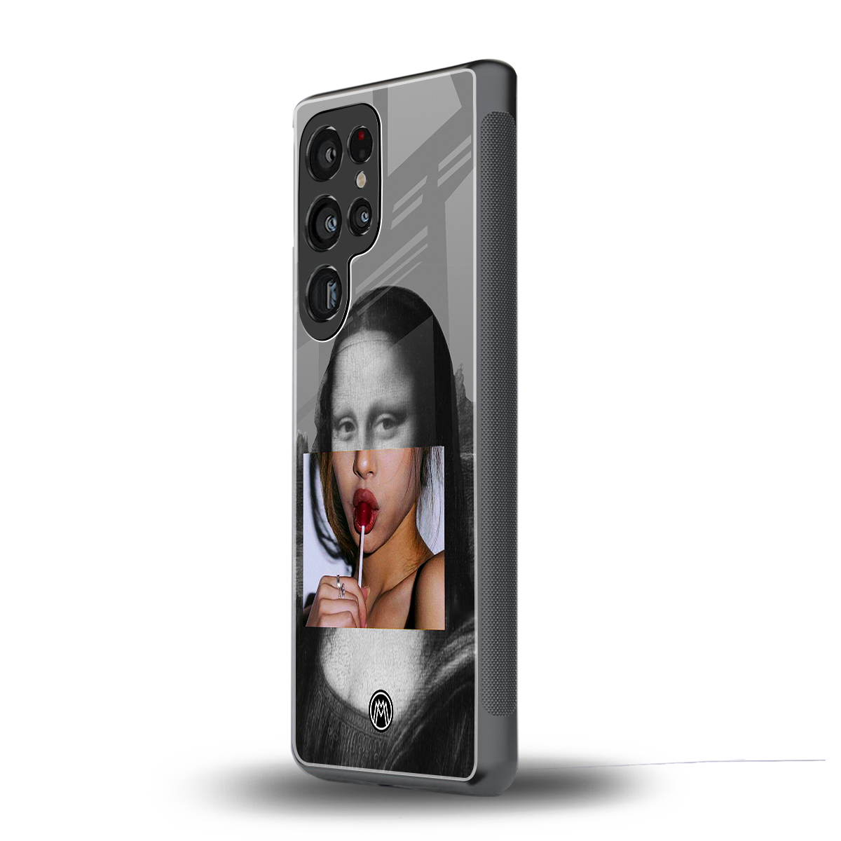 la mona lisa back phone cover | glass case for samsung galaxy s25 ultra