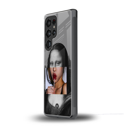 la mona lisa back phone cover | glass case for samsung galaxy s25 ultra