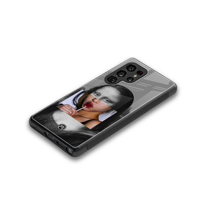 la mona lisa back phone cover | glass case for samsung galaxy s25 ultra