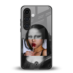 la mona lisa back phone cover | glass case for samsung galaxy s24 fe