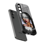 la mona lisa back phone cover | glass case for samsung galaxy s25 plus
