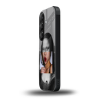 la mona lisa back phone cover | glass case for samsung galaxy s25 plus