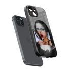 la mona lisa back phone cover | glass case for iphone 15