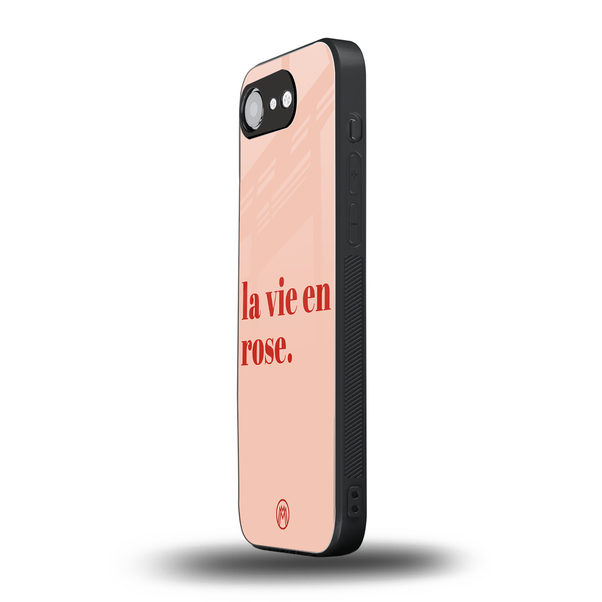la vie en rose quote back phone cover | glass case for iphone 16e