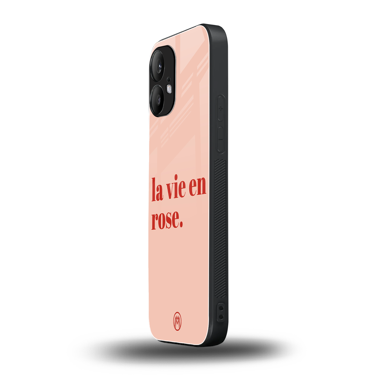 la vie en rose quote back phone cover | glass case for nothing phone 2
