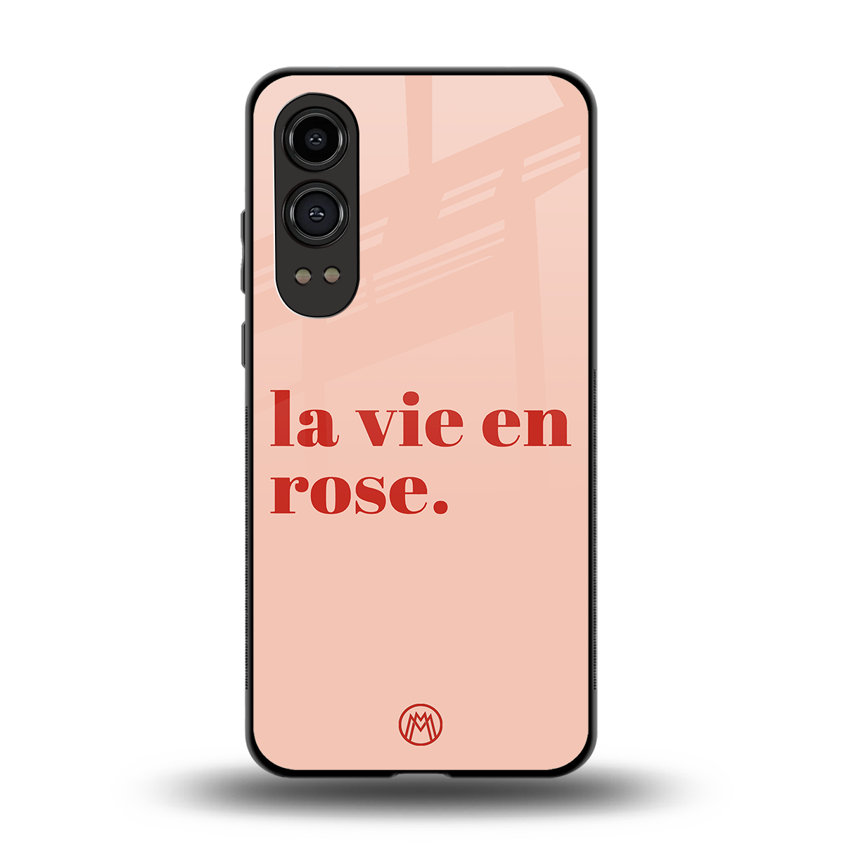 la vie en rose quote back phone cover | glass case for oneplus nord ce 4 lite