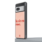 la vie en rose quote back phone cover | glass case for Google Pixel 7